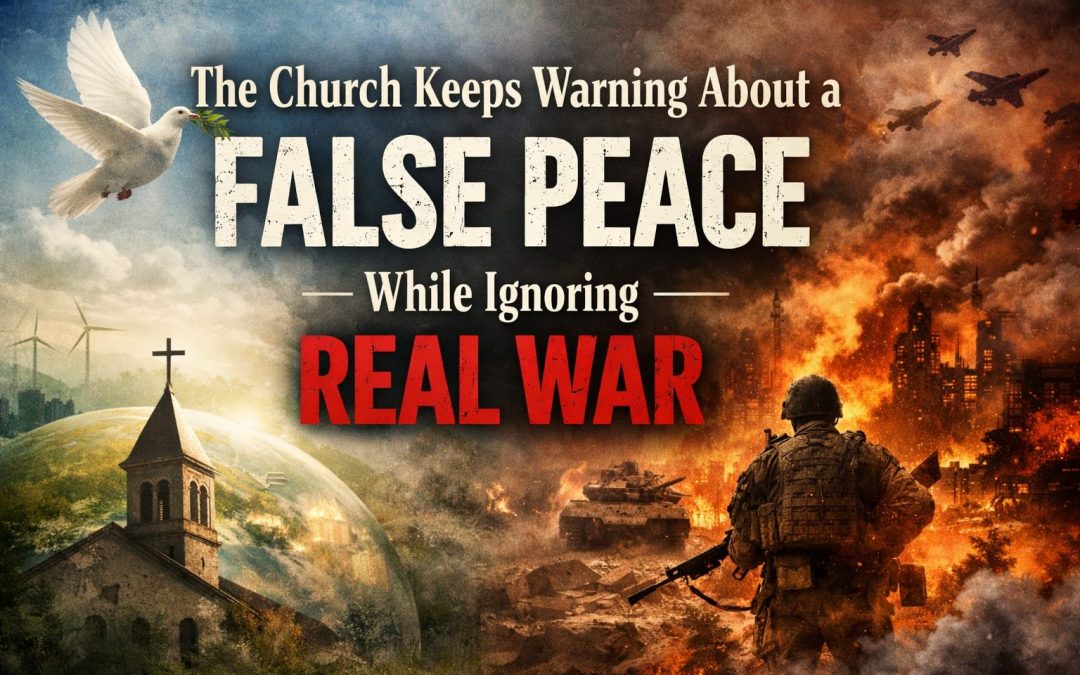 The Church Keeps Warning About a False Peace While Ignoring Real War