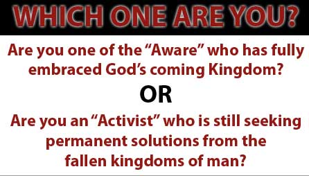 Are You an “Activist” or One of the “Aware?”