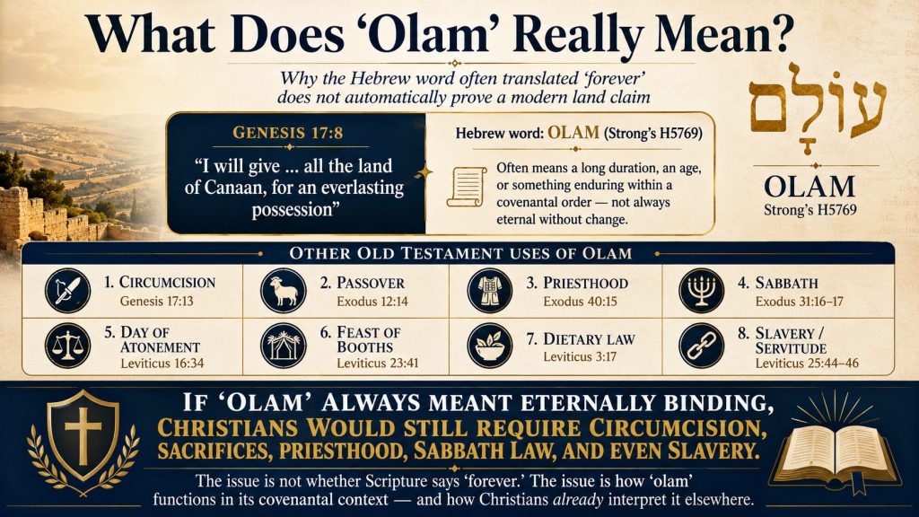 The meaning of olam in hebrew